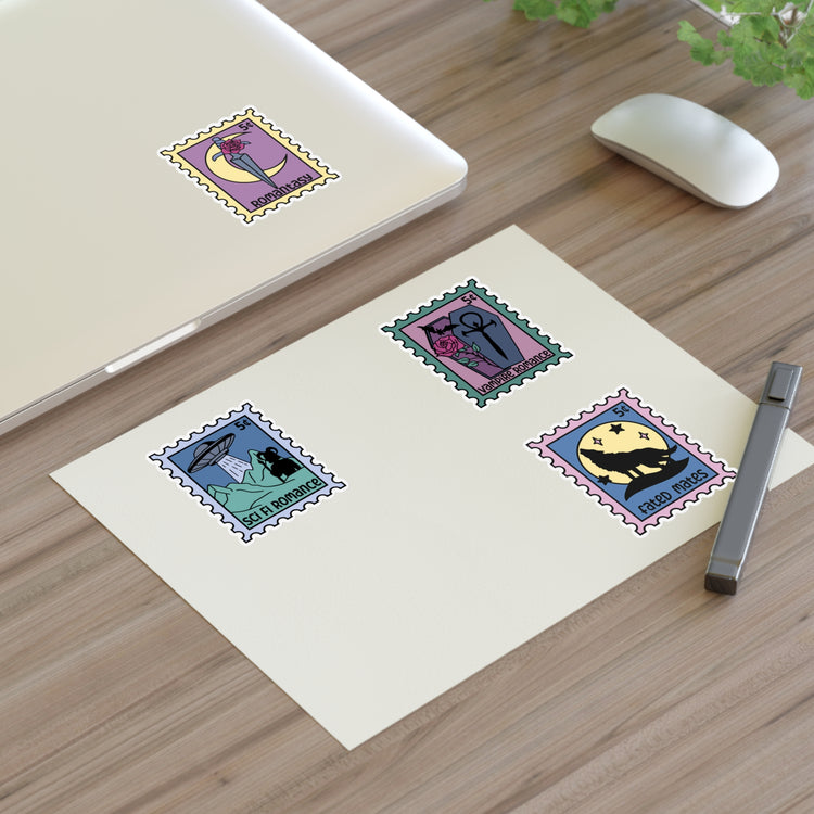 Fantasy Stamps Sticker Sheet Set 1 - Fandom-Made