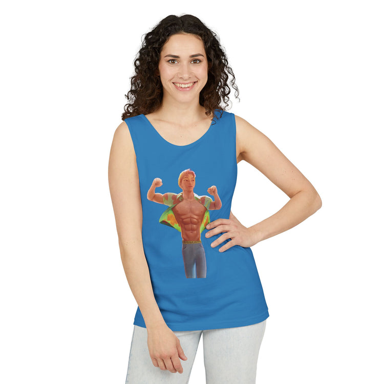 Abs Time Unisex Tank Top - Fandom-Made