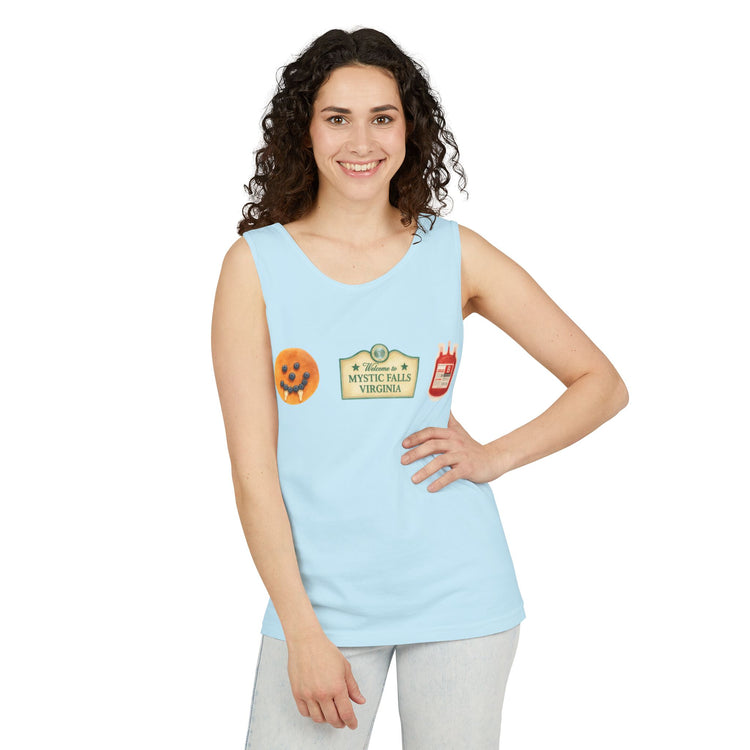 Feeling Mystic Unisex Garment-Dyed Tank Top