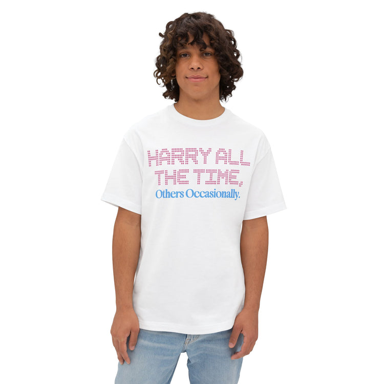 Harry All The Time Unisex Oversized Boxy Tee