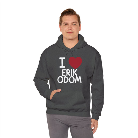 I Love Erik Odom Hoodie - Fandom-Made