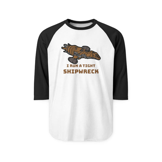 Tight Shipwreck 3/4 Raglan Shirt - Fandom-Made