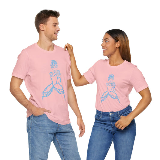 Sketched Princess Unisex T-Shirt - Fandom-Made
