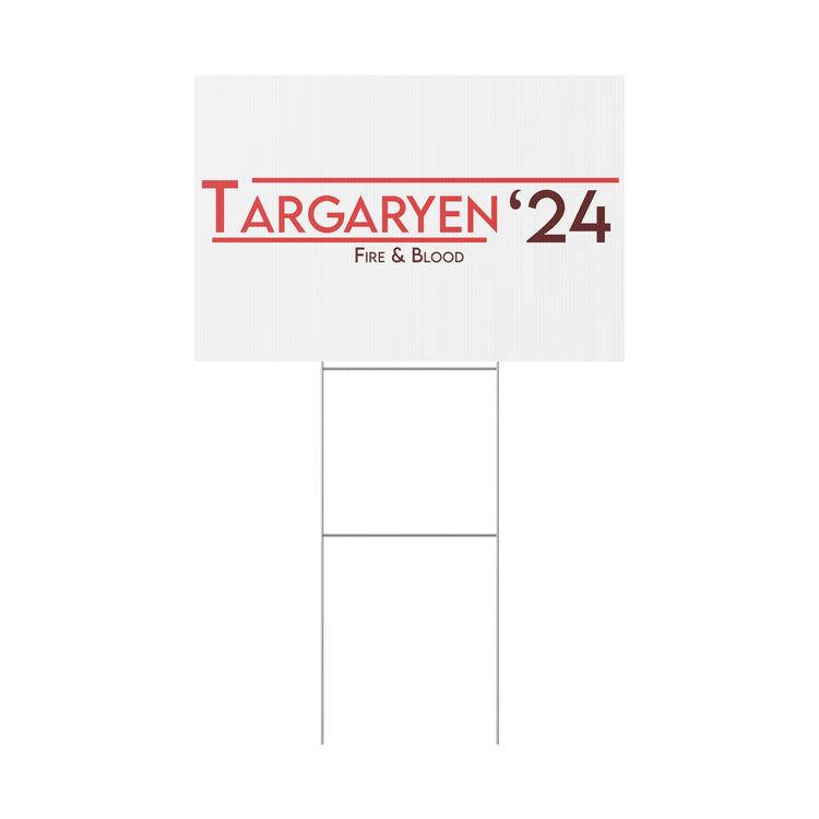 Targaryen '24 Yard Sign