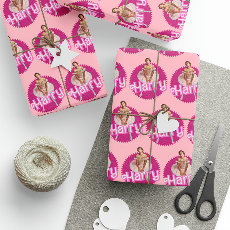 Harry Styles Barbie Wrapping Paper - Fandom-Made