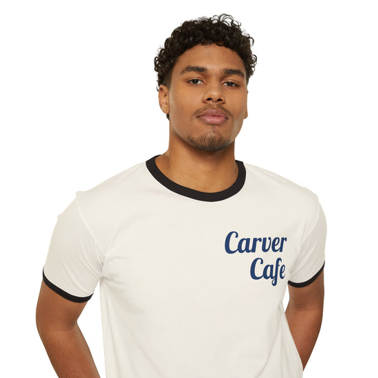 Carver Cafe Ringer T-Shirt - Fandom-Made