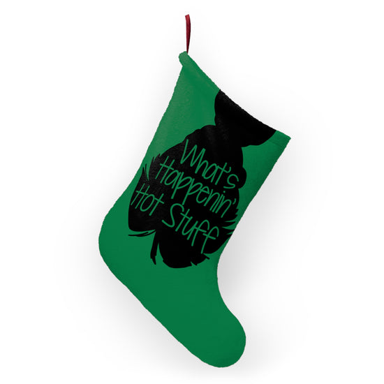 What's Happening Hot Stuff Christmas Stockings - Fandom-Made