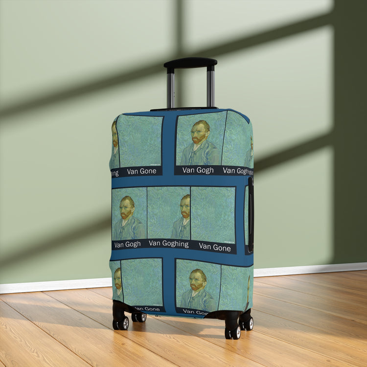 Vincent Van Goghing Luggage Cover