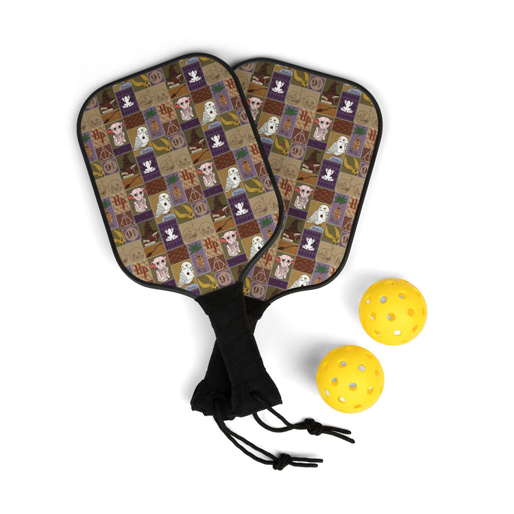 Harry Potter All-Over Print Pickleball Kit