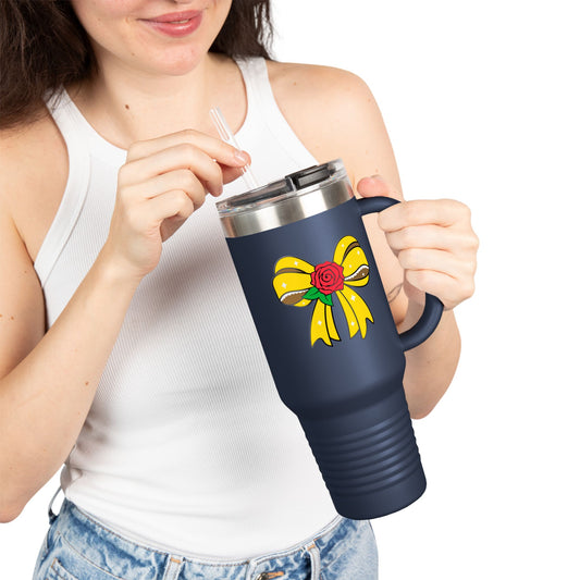 Belle Bow Insulated Tumbler - Fandom-Made