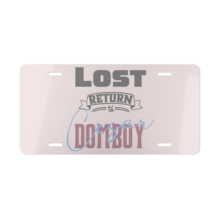 Lost Return To César Domboy Vanity Plate - Fandom-Made