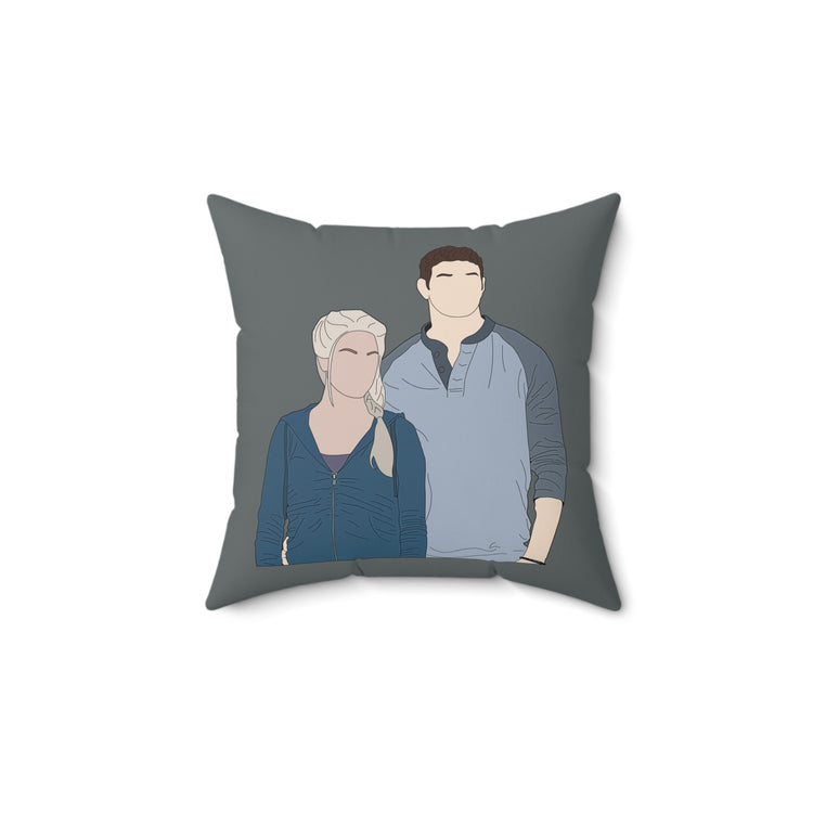 Rosalie And Emmett Cullen Pillow