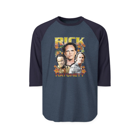 Rick Hatchett 3/4 Raglan Shirt - Fandom-Made