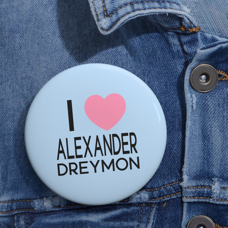 I Love Alexander Dreymon Pin - Fandom-Made