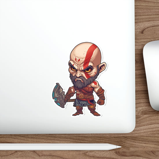 Kratos Die-Cut Stickers - Fandom-Made