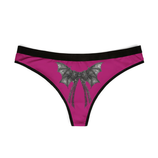 Coquette Bat Women's Thongs - Fandom-Made