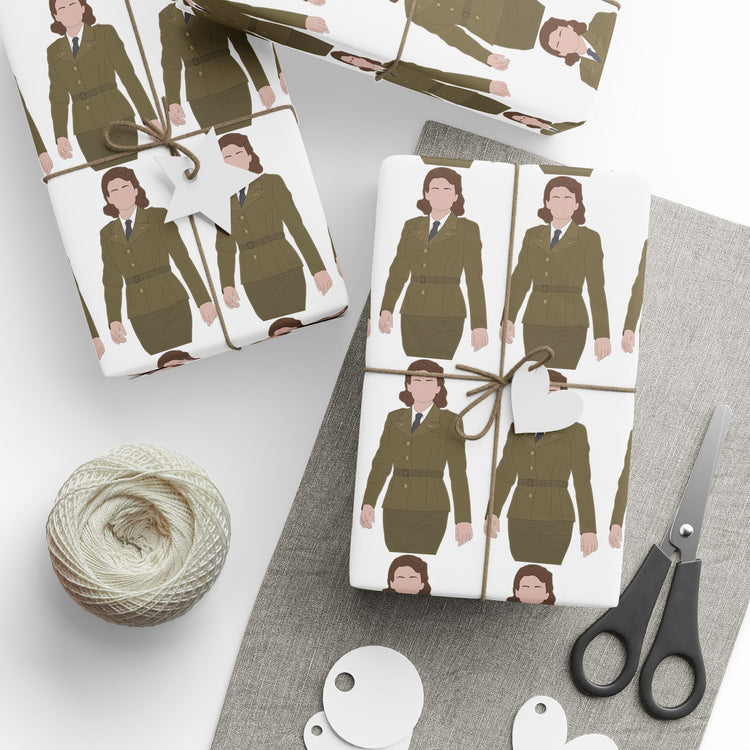 Peggy Carter Wrapping Paper