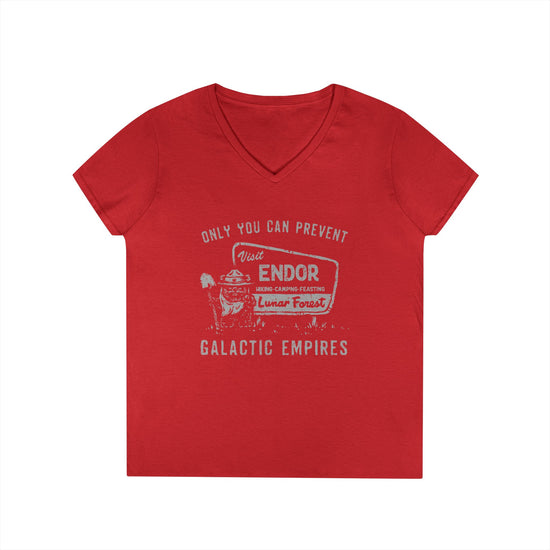 Only You Can Prevent Galactic Empires V-Neck Tee - Fandom-Made