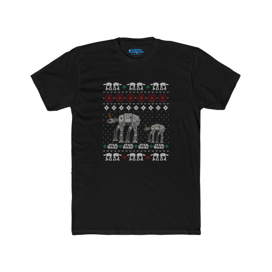 Ata Boy Ugly Christmas Men’s Fitted T-Shirts
