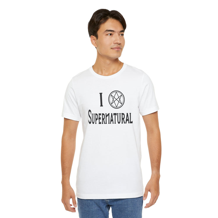 I Love Supernatural Men Of Letters Edition T-Shirt - Fandom-Made
