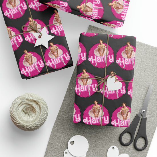 Harry Styles Barbie Wrapping Paper - Fandom-Made