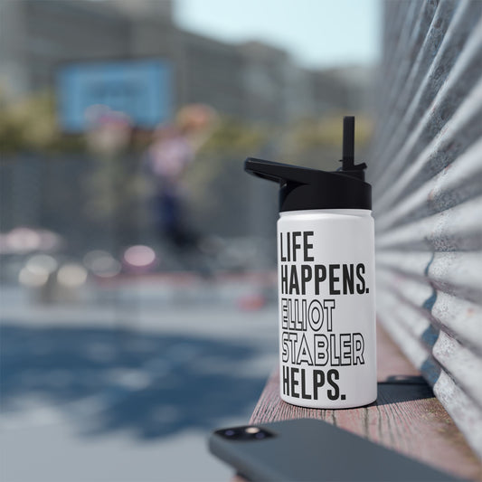 Life Happens Elliot Stabler Helps Water Bottle - Fandom-Made