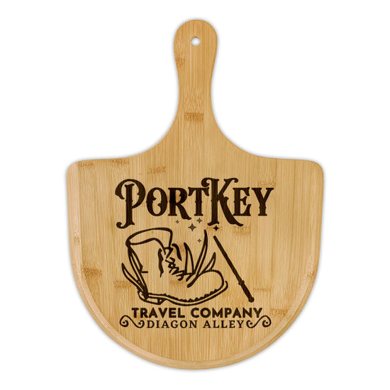 Port Key Travel Bamboo Pizza Board - Fandom-Made