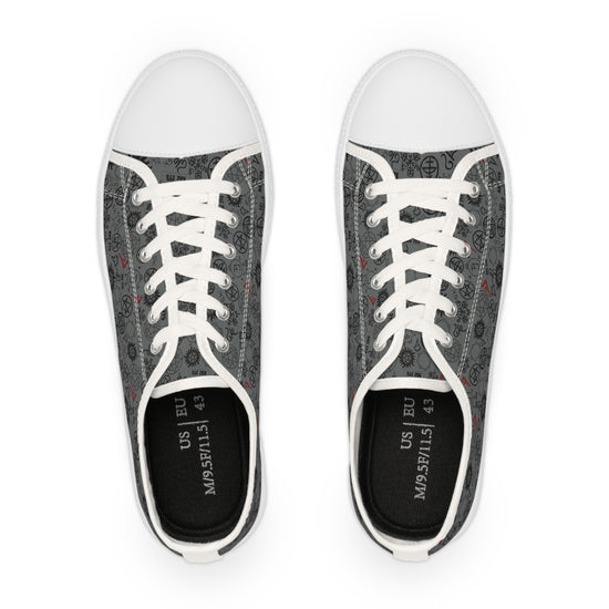 Supernatural Symbols Men's Sneakers - Fandom-Made