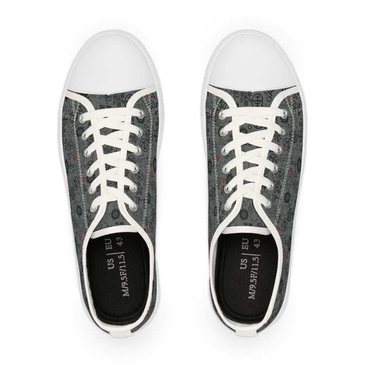 Supernatural Symbols Men's Sneakers - Fandom-Made