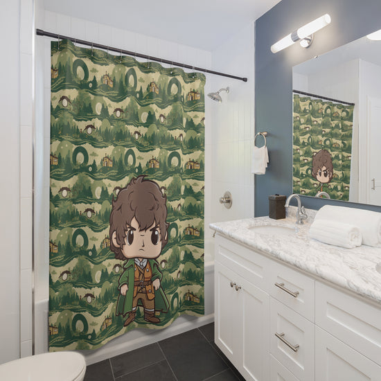 Frodo Shower Curtains - Fandom-Made