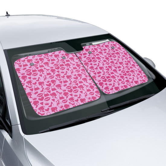 Girlie Doll Car Sunshade - Fandom-Made