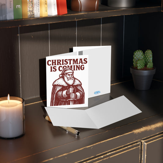 Christmas Is Coming Greeting Cards