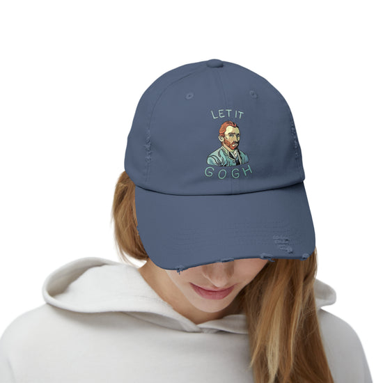 Let it Gogh Distressed Cap - Fandom-Made