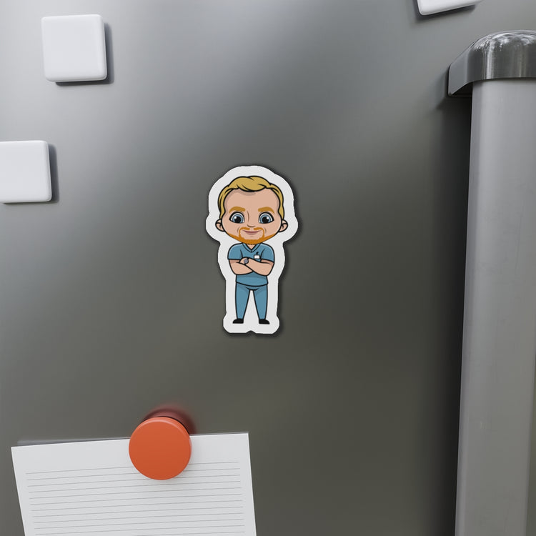 Owen Hunt Die-Cut Magnet