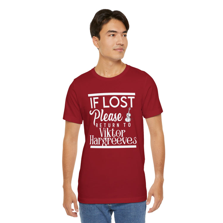 If Lost Return To... Viktor Hargreeves T-Shirt - Fandom-Made