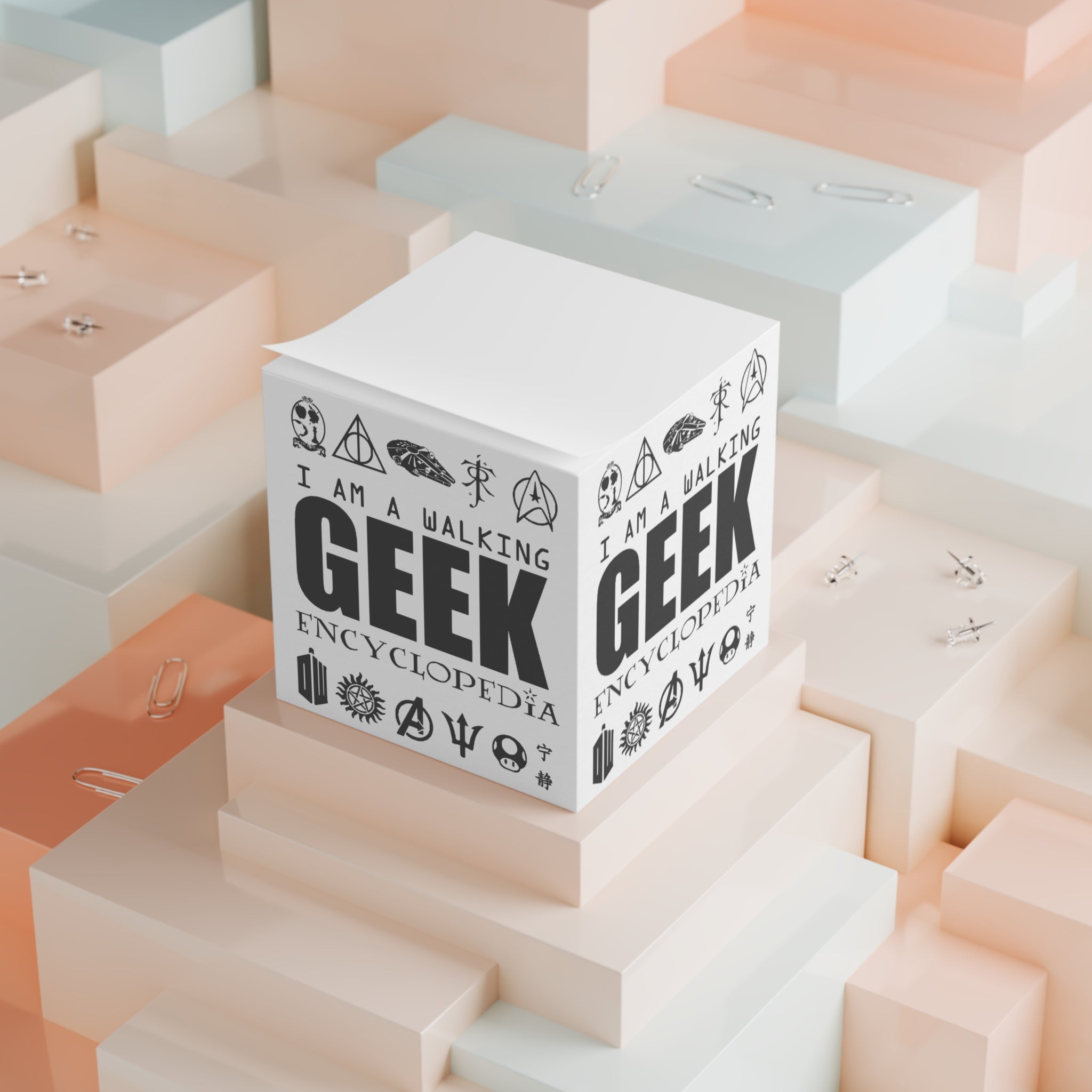 Geekdom Encyclopedia Note Cube – Fandom-Made