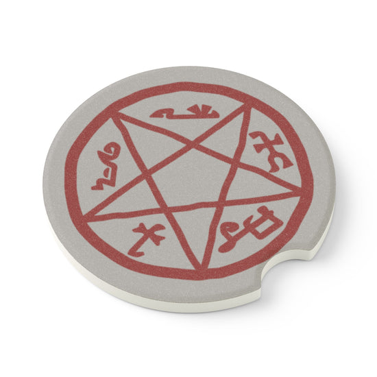 Devil's Trap Car Coaster - Fandom-Made
