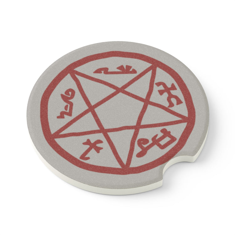 Devil's Trap Car Coaster - Fandom-Made