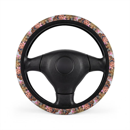 MGK Car Steering Wheel Cover - Fandom-Made