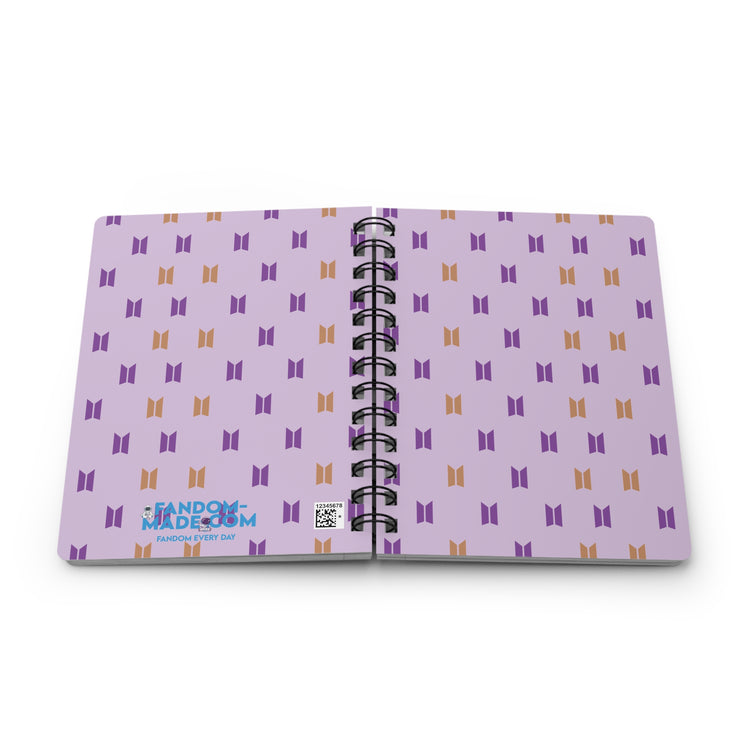 BTS Emblem Spiral Bound Journal
