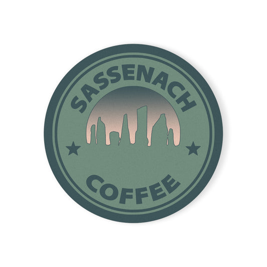 Sassenach Coffee Coaster - Fandom-Made