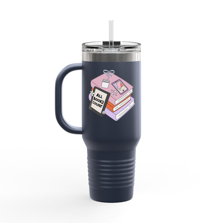 All Books Count Insulated Tumbler