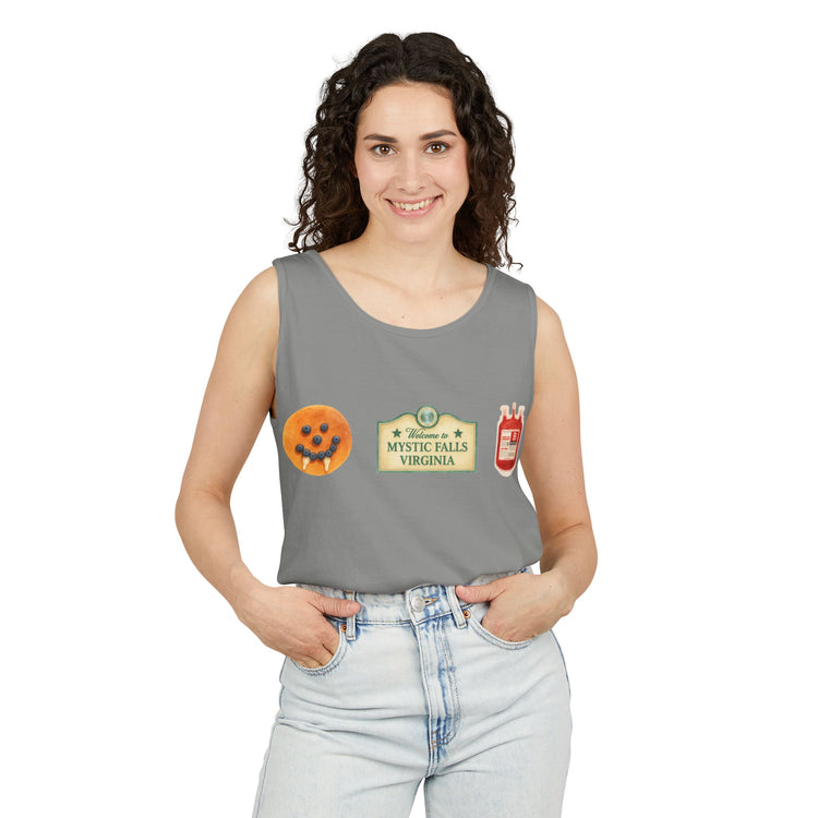 Feeling Mystic Unisex Garment-Dyed Tank Top