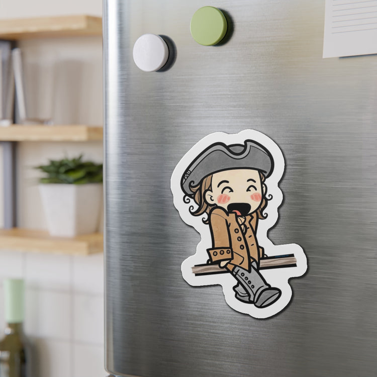Fergus Fraser Die-Cut Magnet