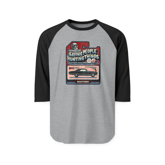 Dean's Baby 3/4 Raglan Shirt - Fandom-Made