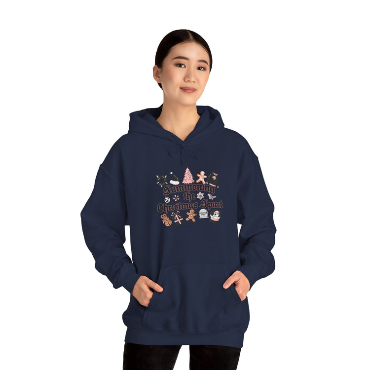 Summoning The Christmas Spirit Unisex Hoodie