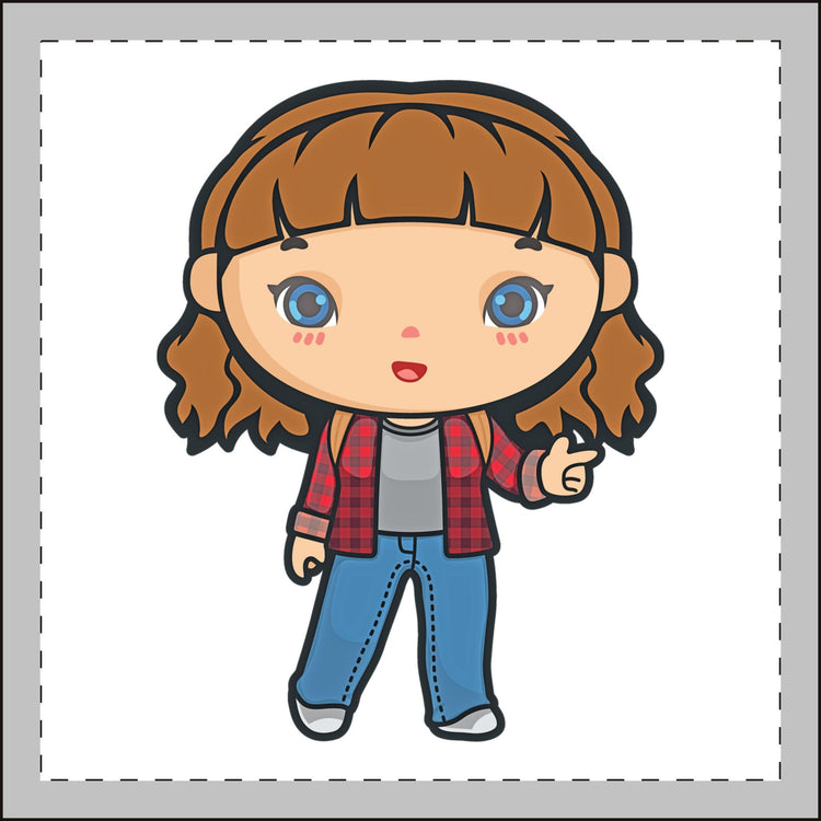 Eleven Mini Plush Keychain