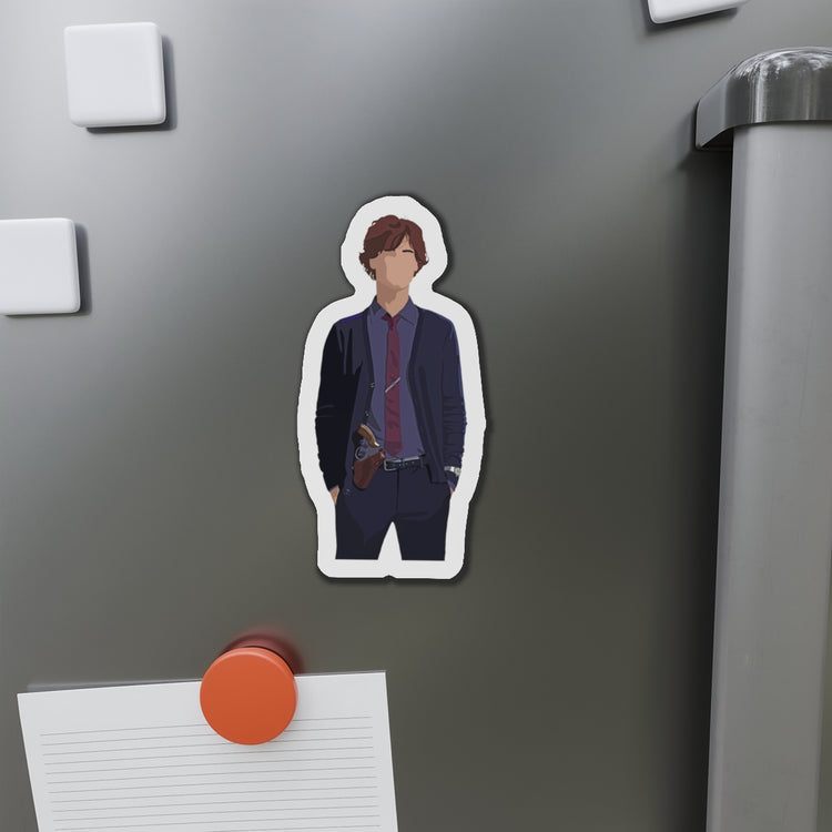 Spencer Reid Die-Cut Magnet