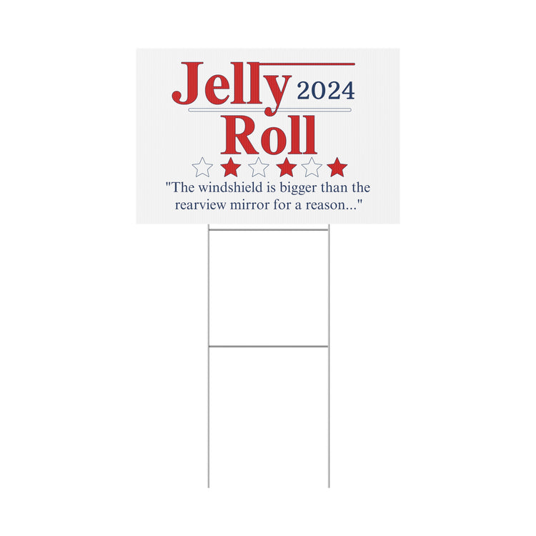 Jelly Roll 2024 Plastic Yard Sign - Fandom-Made