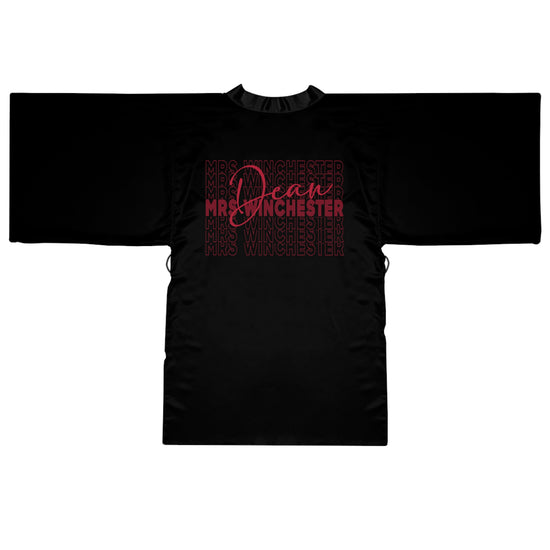 Mrs. Dean Winchester Long Sleeve Kimono Robe - Fandom-Made